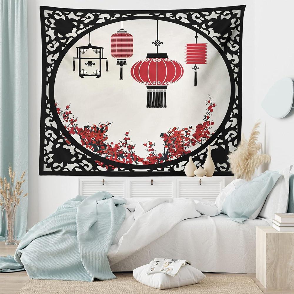 imageAmbesonne Turtle Tapestry Coral Reef and Sea Turtle Close up Photo Bonaire Island Waters Maritime Wide Wall Hanging for Bedroom Living Room Dorm 60 X 40 Pale Coffee Brown BlueBeige Black Red