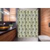 Ambesonne Damask Stall Shower Curtain, Vintage Style Floral Pattern Abstract Romantic Bouquet Greenery Artwork Print, Fabric Bathroom Decor Set with Hooks, 54″ W x 78″ L, Beige Green