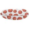 Ambesonne Diamonds Travel Pillow Neck Rest, Romantic Pink Heart Stones on Black Background Valentines Day Theme, Memory Foam Traveling Accessory for Airplane and Car, 12″, Pale Pink Black(Cinnamon White)