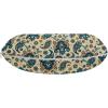 Ambesonne Diamonds Travel Pillow Neck Rest, Romantic Pink Heart Stones on Black Background Valentines Day Theme, Memory Foam Traveling Accessory for Airplane and Car, 12″, Pale Pink Black(Yellow Blue Cream)