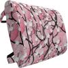 Ambesonne Diamonds Travel Pillow Neck Rest, Romantic Pink Heart Stones on Black Background Valentines Day Theme, Memory Foam Traveling Accessory for Airplane and Car, 12″, Pale Pink Black(Black Pink)