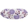 Ambesonne Diamonds Travel Pillow Neck Rest, Romantic Pink Heart Stones on Black Background Valentines Day Theme, Memory Foam Traveling Accessory for Airplane and Car, 12″, Pale Pink Black(White Multicolor)