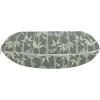 Ambesonne Diamonds Travel Pillow Neck Rest, Romantic Pink Heart Stones on Black Background Valentines Day Theme, Memory Foam Traveling Accessory for Airplane and Car, 12″, Pale Pink Black(Sage Green and Multicolor)