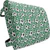 Ambesonne Diamonds Travel Pillow Neck Rest, Romantic Pink Heart Stones on Black Background Valentines Day Theme, Memory Foam Traveling Accessory for Airplane and Car, 12″, Pale Pink Black(Green Black White)