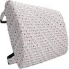 Ambesonne Diamonds Travel Pillow Neck Rest, Romantic Pink Heart Stones on Black Background Valentines Day Theme, Memory Foam Traveling Accessory for Airplane and Car, 12″, Pale Pink Black(Ruby Black White)