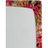Ambesonne Floral Fitted Sheet, Watercolor Repeating Roses Valentine’s Day Theme Vintage Style Art, Decorative Soft Fabric Bedding All-Round Elastic Pocket, Queen Size, Dark Coral Fawn and Sepia(Dark Coral and Olive Green)