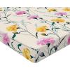 Ambesonne Floral Fitted Sheet, Watercolor Repeating Roses Valentine’s Day Theme Vintage Style Art, Decorative Soft Fabric Bedding All-Round Elastic Pocket, Queen Size, Dark Coral Fawn and Sepia(Dark Yellow and Soft Pink)