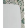 Ambesonne Floral Fitted Sheet, Watercolor Repeating Roses Valentine’s Day Theme Vintage Style Art, Decorative Soft Fabric Bedding All-Round Elastic Pocket, Queen Size, Dark Coral Fawn and Sepia(Pale Teal and Peacock Green)