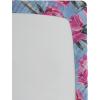 Ambesonne Floral Fitted Sheet, Watercolor Repeating Roses Valentine’s Day Theme Vintage Style Art, Decorative Soft Fabric Bedding All-Round Elastic Pocket, Queen Size, Dark Coral Fawn and Sepia(Pale Fuchsia and Sea Green)