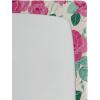 Ambesonne Floral Fitted Sheet, Watercolor Repeating Roses Valentine’s Day Theme Vintage Style Art, Decorative Soft Fabric Bedding All-Round Elastic Pocket, Queen Size, Dark Coral Fawn and Sepia(Pastel Pink Hunter Green)