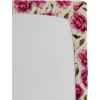 Ambesonne Floral Fitted Sheet, Watercolor Repeating Roses Valentine’s Day Theme Vintage Style Art, Decorative Soft Fabric Bedding All-Round Elastic Pocket, Queen Size, Dark Coral Fawn and Sepia(Dark Coral Fawn and Sepia)
