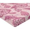Ambesonne Floral Fitted Sheet, Watercolor Repeating Roses Valentine’s Day Theme Vintage Style Art, Decorative Soft Fabric Bedding All-Round Elastic Pocket, Queen Size, Dark Coral Fawn and Sepia(Pale Pink Blush and White)