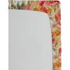 Ambesonne Floral Fitted Sheet, Watercolor Repeating Roses Valentine’s Day Theme Vintage Style Art, Decorative Soft Fabric Bedding All-Round Elastic Pocket, Queen Size, Dark Coral Fawn and Sepia(Scarlet and Green Brown)