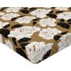 Ambesonne Floral Fitted Sheet, Watercolor Repeating Roses Valentine’s Day Theme Vintage Style Art, Decorative Soft Fabric Bedding All-Round Elastic Pocket, Queen Size, Dark Coral Fawn and Sepia(Dark Khaki Charcoal Grey)