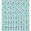 Ambesonne Heart Duvet Cover Sets, Repetitive Romantic Plaid Motif Hearts Valentines, Bedding Set with 2 Duvet Covers & 4 Pillowcases, 2 Pack King Size, Champagne Multicolor(Pale Seafoam Multicolor)