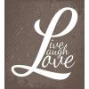 Ambesonne I Love You More Duvet Cover Sets, Pink Rats with Tangled Tails Forming a Heart Valentines, Bedding Set with 2 Duvet Covers & 4 Pillowcases, 2 Pack Queen Size, Pale Pink Cocoa Yellow(Brown White Pale Brown)