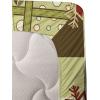 Ambesonne I Love You More Sheet Set, Pink Rats with Tangled Tails Forming a Heart Valentines, Fitted and Flat Sheet with Pillowcases Bedding Accent 4 Piece Set, Full, Pale Pink Cocoa Yellow(Green Brown Pale Green)