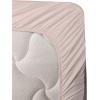 Ambesonne I Love You More Sheet Set, Pink Rats with Tangled Tails Forming a Heart Valentines, Fitted and Flat Sheet with Pillowcases Bedding Accent 4 Piece Set, Full, Pale Pink Cocoa Yellow(Coral White Black)