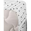 Ambesonne I Love You More Sheet Set, Pink Rats with Tangled Tails Forming a Heart Valentines, Fitted and Flat Sheet with Pillowcases Bedding Accent 4 Piece Set, Full, Pale Pink Cocoa Yellow(Blush Black)