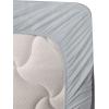 Ambesonne I Love You More Sheet Set, Pink Rats with Tangled Tails Forming a Heart Valentines, Fitted and Flat Sheet with Pillowcases Bedding Accent 4 Piece Set, Full, Pale Pink Cocoa Yellow(Grey Turquoise)