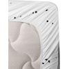 Ambesonne I Love You More Sheet Set, Pink Rats with Tangled Tails Forming a Heart Valentines, Fitted and Flat Sheet with Pillowcases Bedding Accent 4 Piece Set, Full, Pale Pink Cocoa Yellow(Rust Black White)