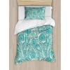 Turquoise White