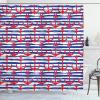 Navy Blue Red White