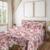 Coral Dark Mauve White