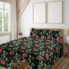 Dark Coral Green Black