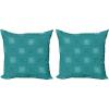 Teal Pale Blue White