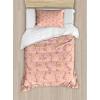 Dark Coral Pale Pink