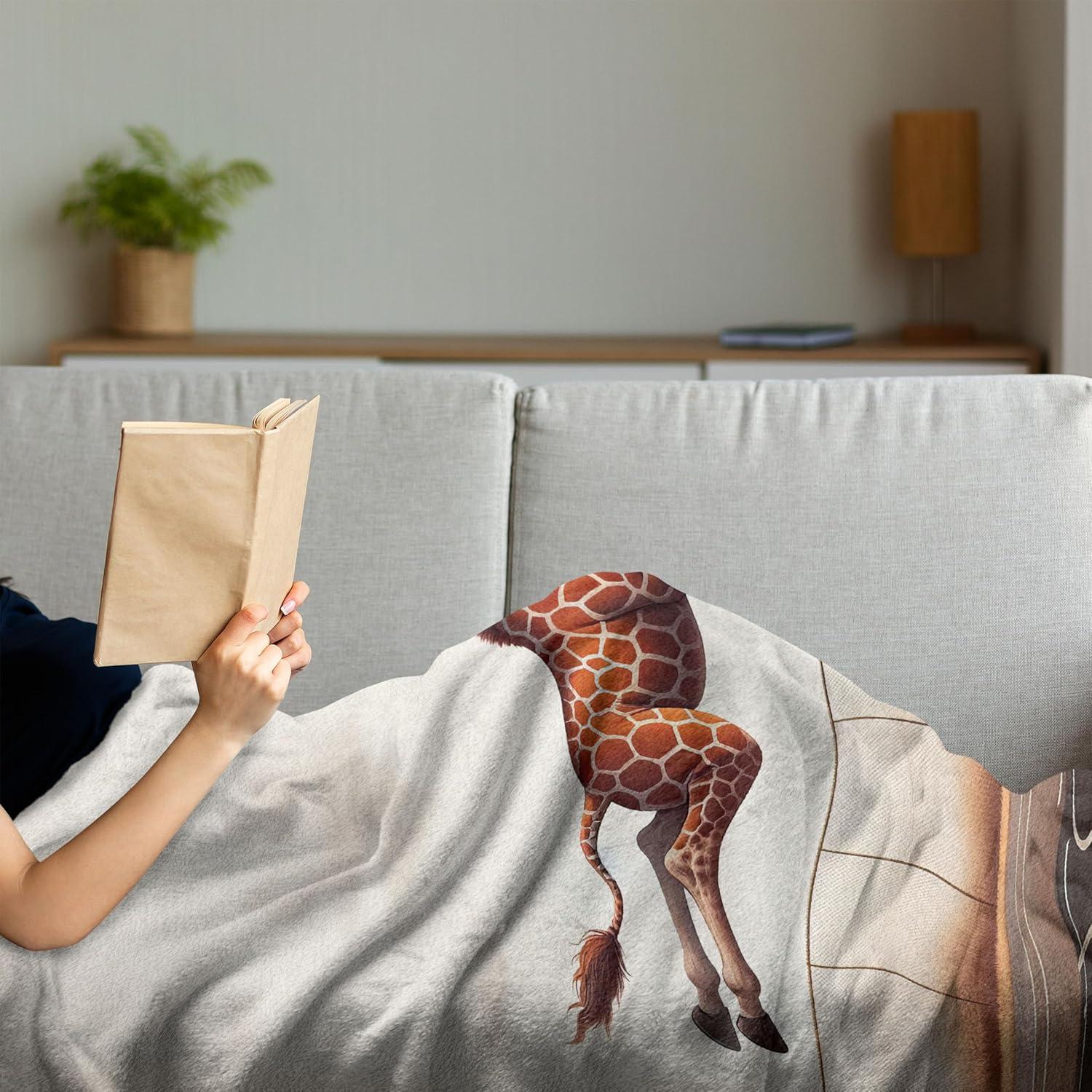 imageAmbesonne Cooking Themed Throw Blanket Pattern with Bakery Food Kitchen Concept Recipe Ingredients Chef Print Flannel Fleece Accent Piece Soft Couch Cover for Adults 50 x 70 Cream and OrangeCinnamon Off White Green