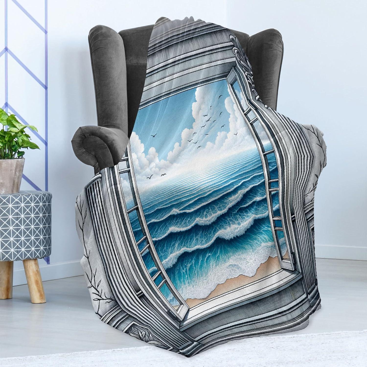 imageAmbesonne Cooking Themed Throw Blanket Pattern with Bakery Food Kitchen Concept Recipe Ingredients Chef Print Flannel Fleece Accent Piece Soft Couch Cover for Adults 50 x 70 Cream and OrangeSea Blue Coconut and Camel