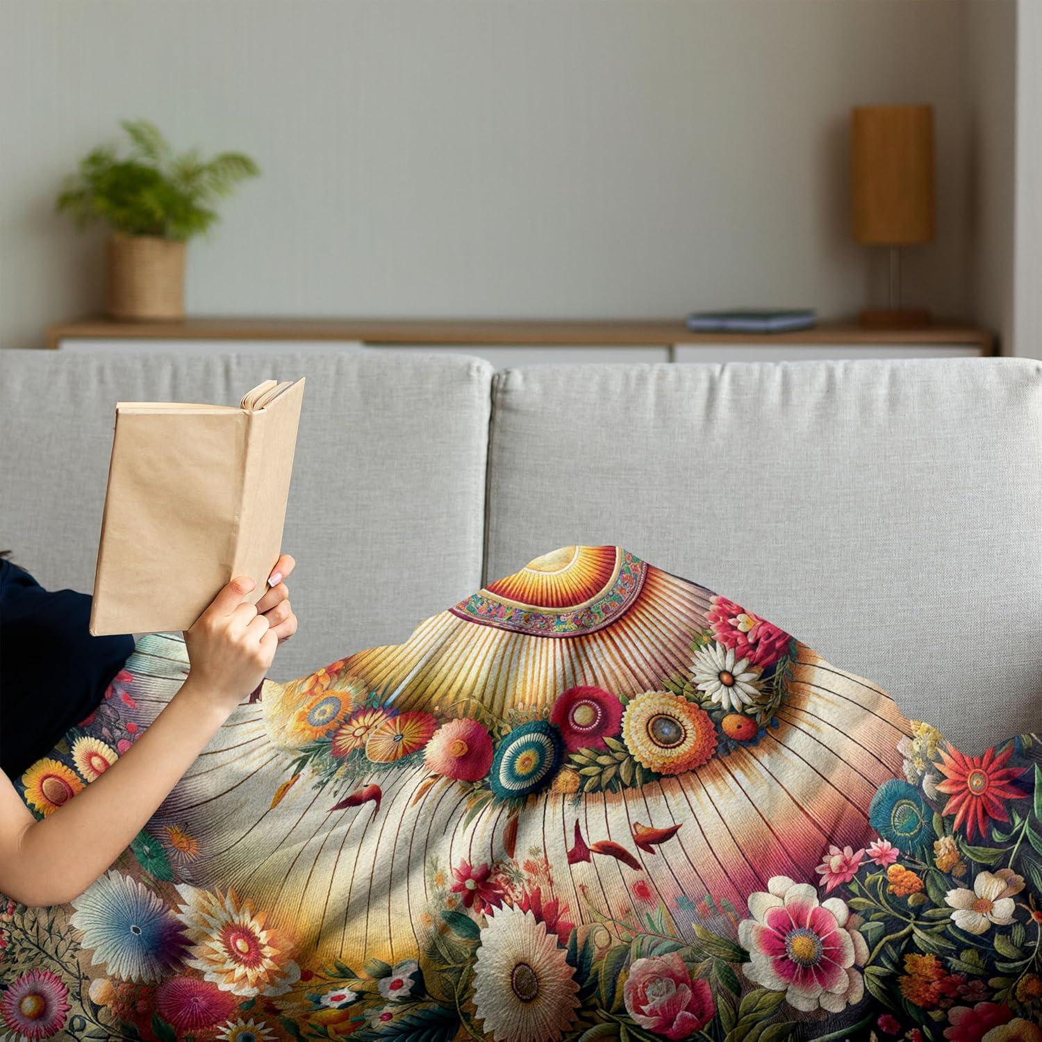 imageAmbesonne Cooking Themed Throw Blanket Pattern with Bakery Food Kitchen Concept Recipe Ingredients Chef Print Flannel Fleece Accent Piece Soft Couch Cover for Adults 50 x 70 Cream and OrangeOrange Evergreen Pink