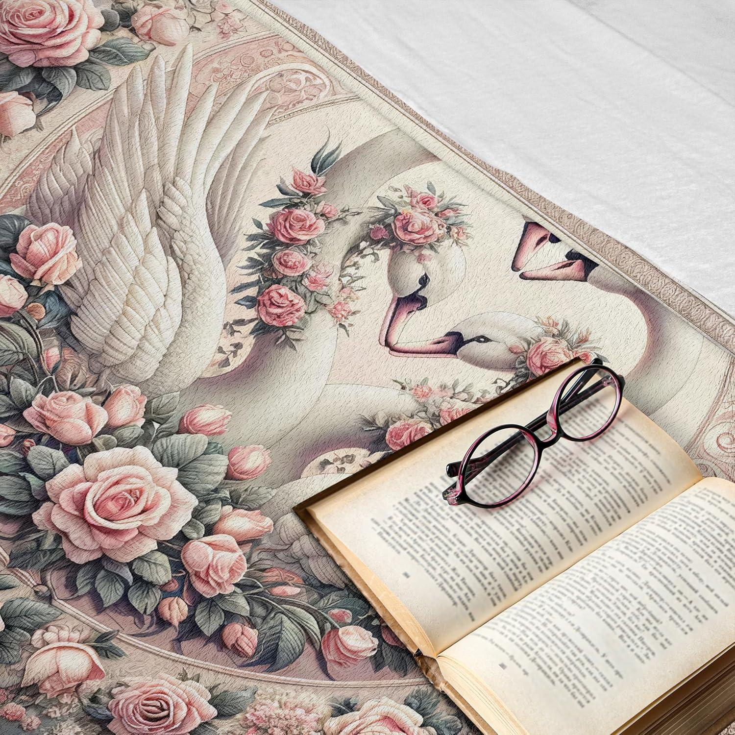 imageAmbesonne Cooking Themed Throw Blanket Pattern with Bakery Food Kitchen Concept Recipe Ingredients Chef Print Flannel Fleece Accent Piece Soft Couch Cover for Adults 50 x 70 Cream and OrangePale Pink Pale Cadet Blue