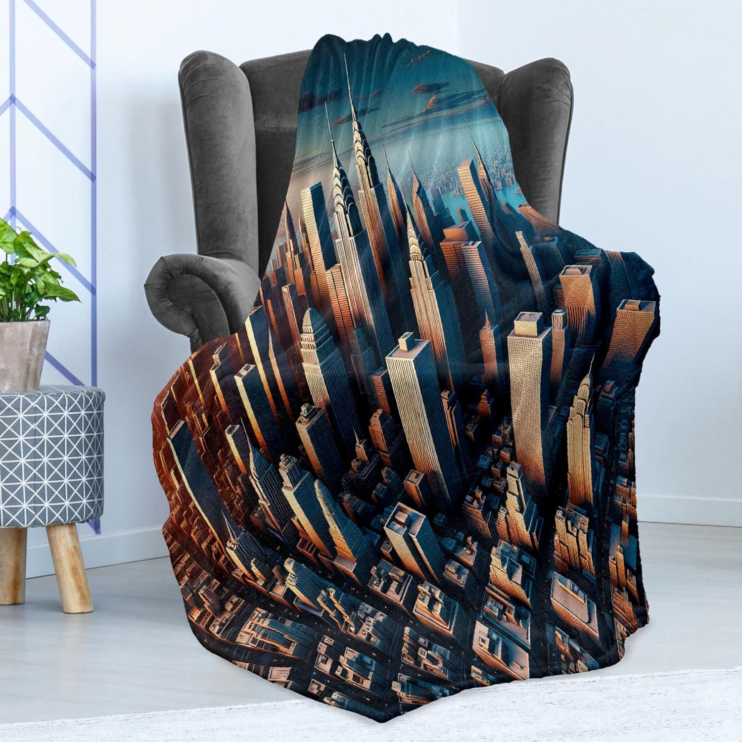 imageAmbesonne Cooking Themed Throw Blanket Pattern with Bakery Food Kitchen Concept Recipe Ingredients Chef Print Flannel Fleece Accent Piece Soft Couch Cover for Adults 50 x 70 Cream and OrangeBlue and Pale Cinnamon