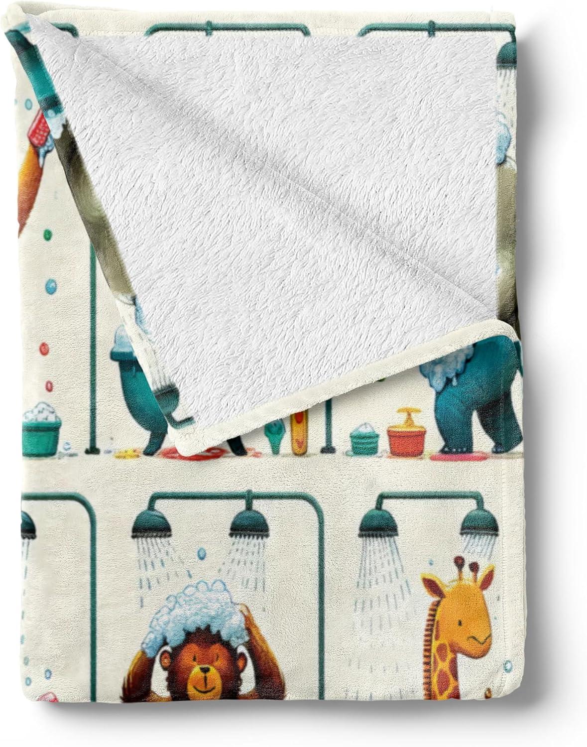 imageAmbesonne Cooking Themed Throw Blanket Pattern with Bakery Food Kitchen Concept Recipe Ingredients Chef Print Flannel Fleece Accent Piece Soft Couch Cover for Adults 50 x 70 Cream and OrangeTeal Burnt Orange Ivory