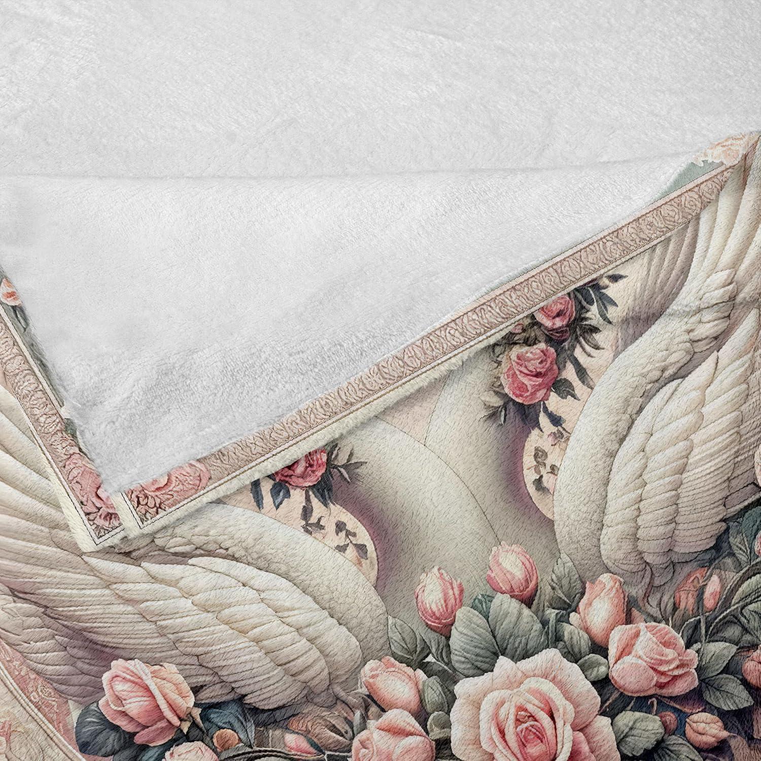 imageAmbesonne Cooking Themed Throw Blanket Pattern with Bakery Food Kitchen Concept Recipe Ingredients Chef Print Flannel Fleece Accent Piece Soft Couch Cover for Adults 50 x 70 Cream and OrangePale Pink Pale Cadet Blue