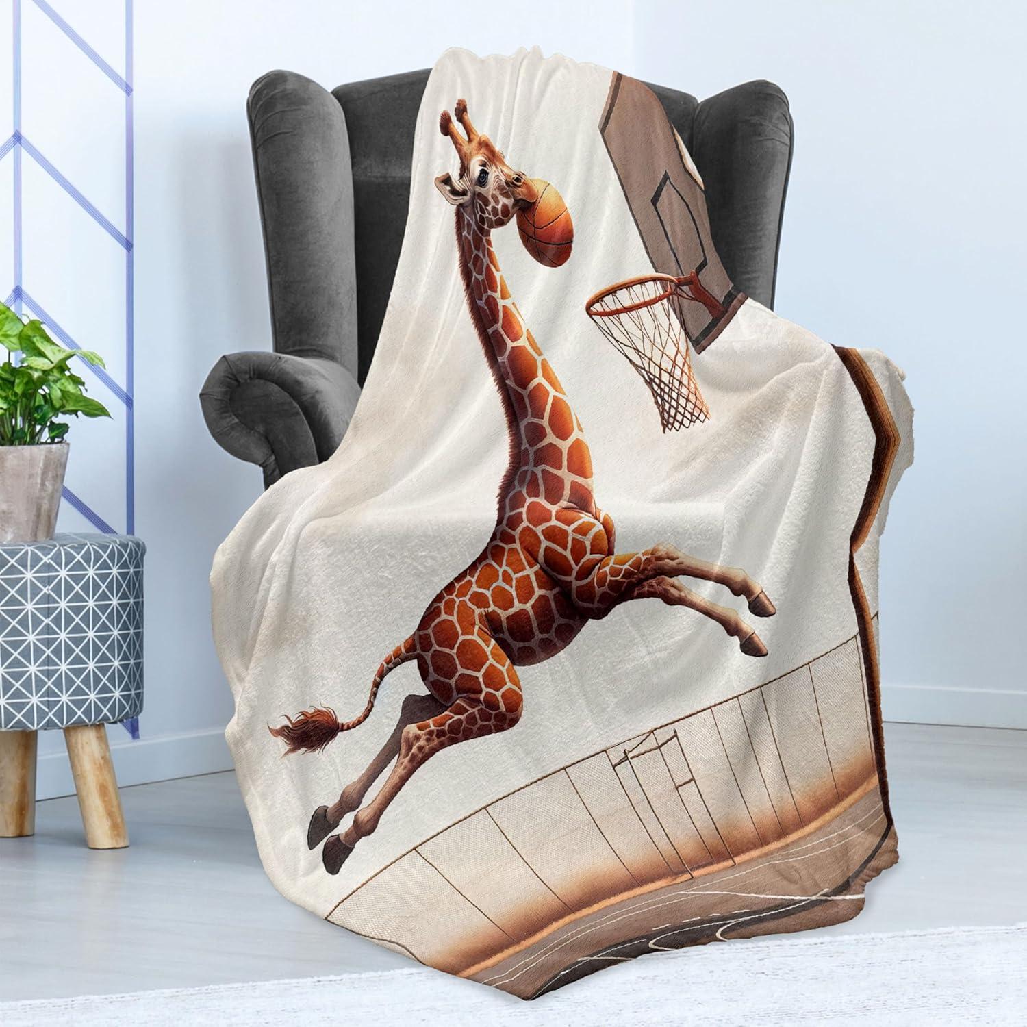 imageAmbesonne Cooking Themed Throw Blanket Pattern with Bakery Food Kitchen Concept Recipe Ingredients Chef Print Flannel Fleece Accent Piece Soft Couch Cover for Adults 50 x 70 Cream and OrangeCinnamon Off White Green