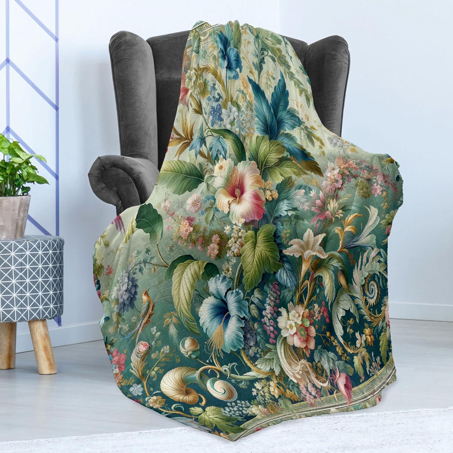imageAmbesonne Cooking Themed Throw Blanket Pattern with Bakery Food Kitchen Concept Recipe Ingredients Chef Print Flannel Fleece Accent Piece Soft Couch Cover for Adults 50 x 70 Cream and OrangeGreen Multicolor