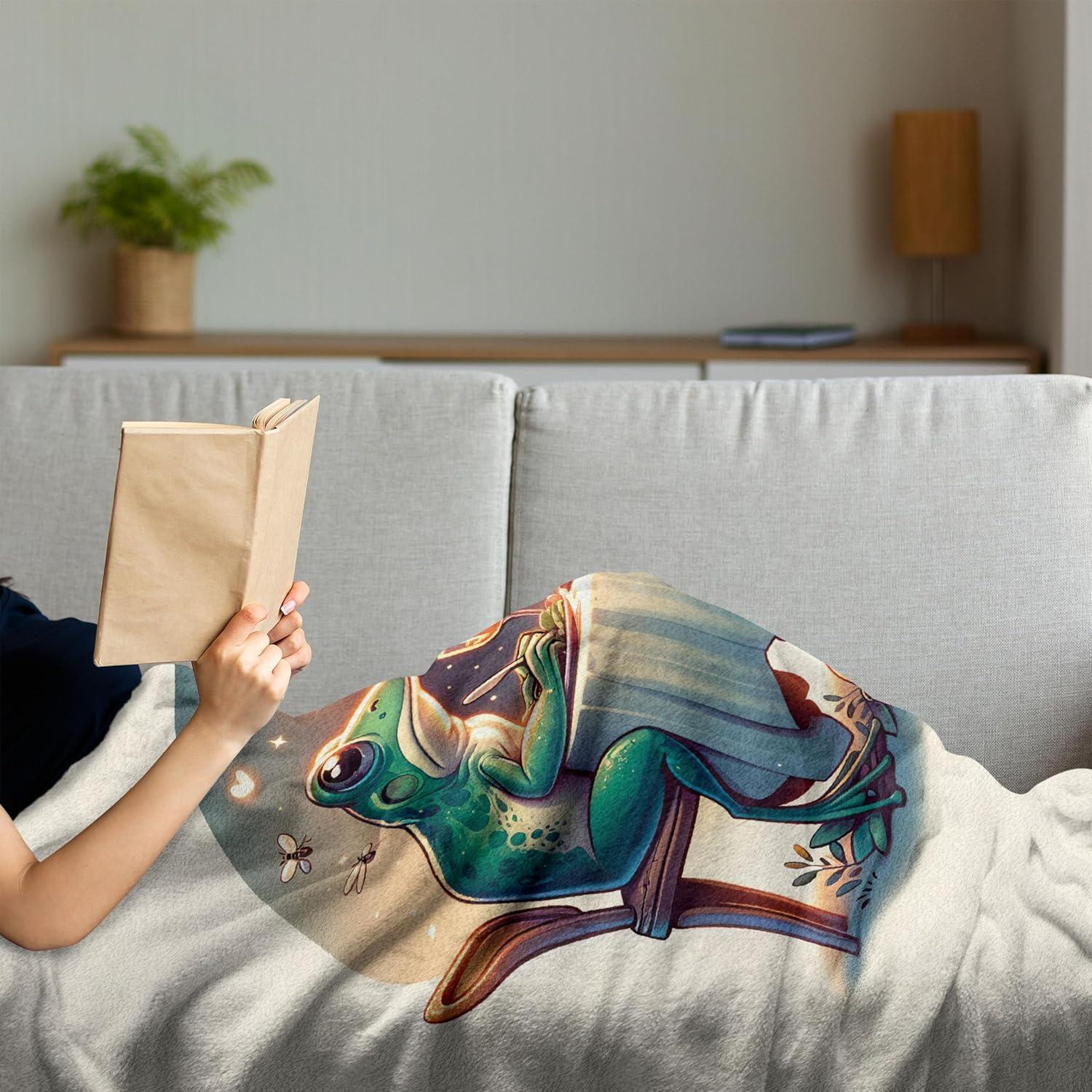 imageAmbesonne Cooking Themed Throw Blanket Pattern with Bakery Food Kitchen Concept Recipe Ingredients Chef Print Flannel Fleece Accent Piece Soft Couch Cover for Adults 50 x 70 Cream and OrangeFern Green White Brown