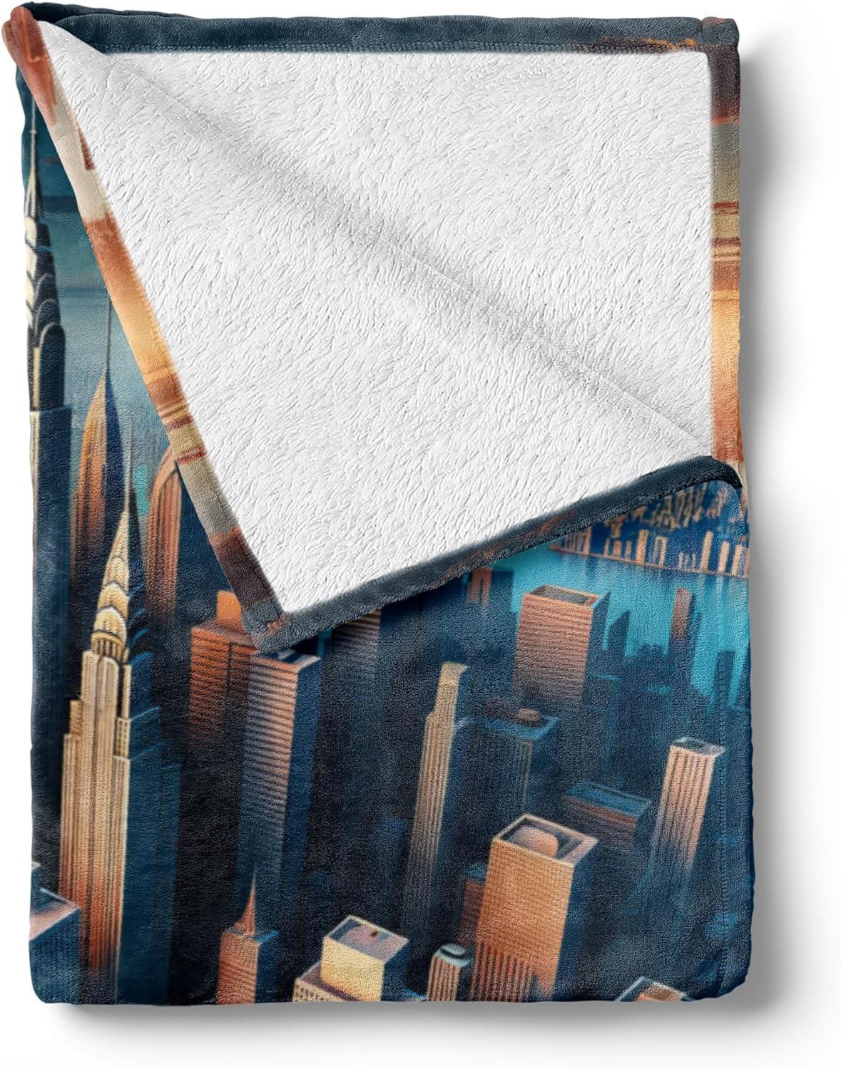 imageAmbesonne Cooking Themed Throw Blanket Pattern with Bakery Food Kitchen Concept Recipe Ingredients Chef Print Flannel Fleece Accent Piece Soft Couch Cover for Adults 50 x 70 Cream and OrangeBlue and Pale Cinnamon