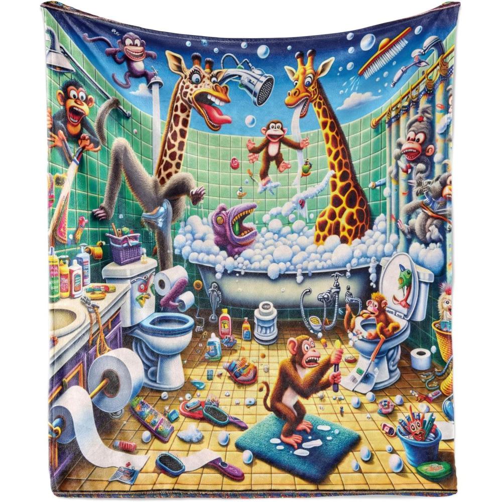 imageAmbesonne Cooking Themed Throw Blanket Pattern with Bakery Food Kitchen Concept Recipe Ingredients Chef Print Flannel Fleece Accent Piece Soft Couch Cover for Adults 50 x 70 Cream and OrangeSea Green Blue and Mustard