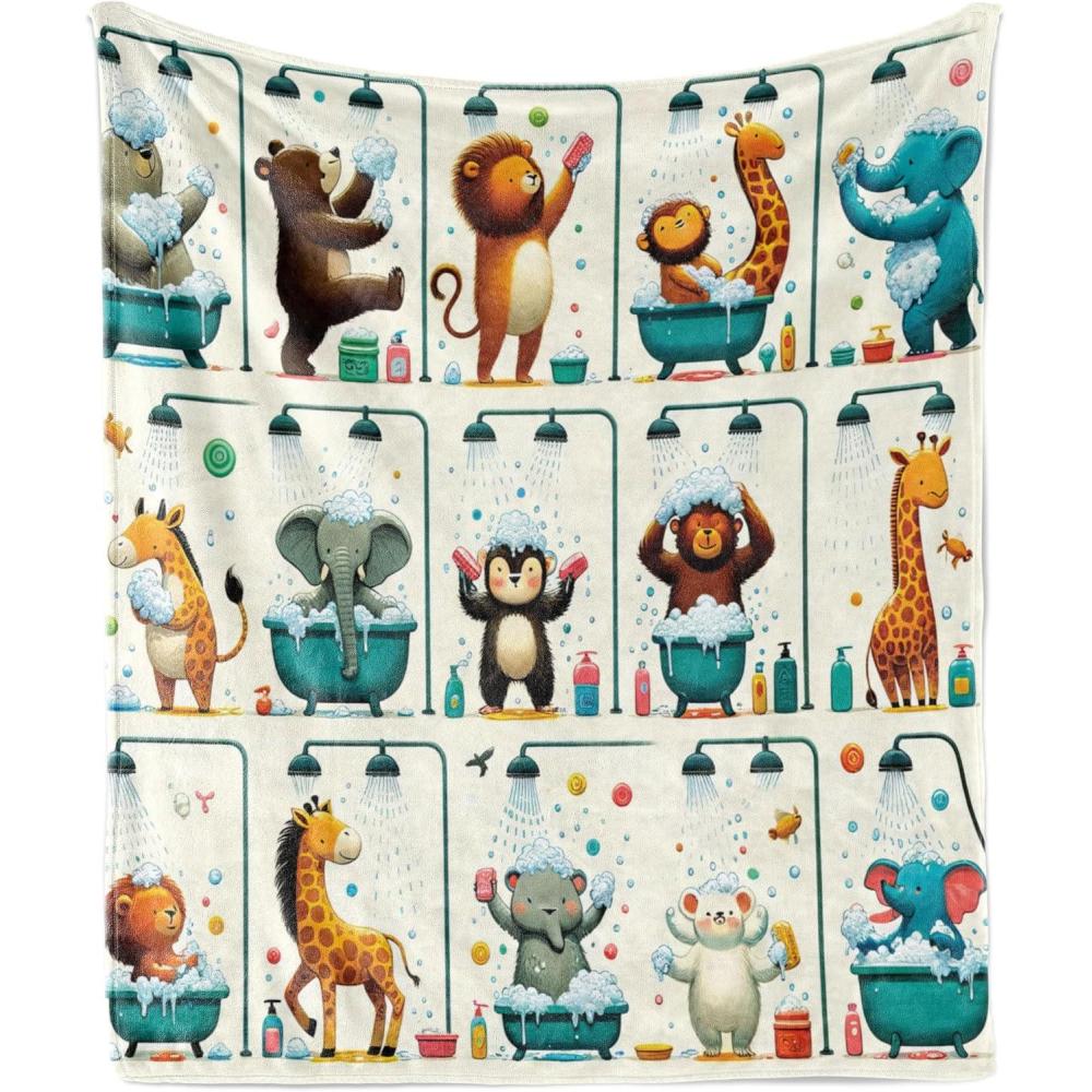 imageAmbesonne Cooking Themed Throw Blanket Pattern with Bakery Food Kitchen Concept Recipe Ingredients Chef Print Flannel Fleece Accent Piece Soft Couch Cover for Adults 50 x 70 Cream and OrangeTeal Burnt Orange Ivory