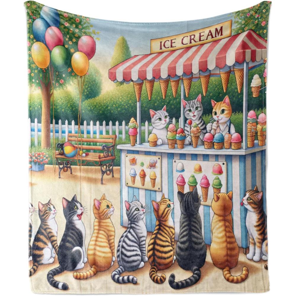 imageAmbesonne Cooking Themed Throw Blanket Pattern with Bakery Food Kitchen Concept Recipe Ingredients Chef Print Flannel Fleece Accent Piece Soft Couch Cover for Adults 50 x 70 Cream and OrangeMulticolor Orange Green