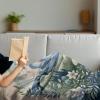 Ambesonne Cooking Themed Throw Blanket, Pattern with Bakery Food Kitchen Concept Recipe Ingredients Chef Print, Flannel Fleece Accent Piece Soft Couch Cover for Adults, 50″ x 70″, Cream and Orange(Slate Blue Reseda Green)