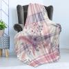 Ambesonne Cooking Themed Throw Blanket, Pattern with Bakery Food Kitchen Concept Recipe Ingredients Chef Print, Flannel Fleece Accent Piece Soft Couch Cover for Adults, 50″ x 70″, Cream and Orange(Lilac and Pale Pink)
