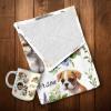 Ambesonne Dog Person Gift Set: 50″ x 60″ Throw Blanket & 11 oz Ceramic Mug – Perfect for Dog Lovers, Men & Women – Birthday, Christmas, Valentine’s Day & Mother’s Day(Dog Person)