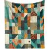 Teal Orange Multicolor