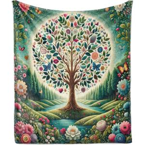 Ambesonne Cooking Themed Throw Blanket, Pattern with Bakery Food Kitchen Concept Recipe Ingredients Chef Print, Flannel Fleece Accent Piece Soft Couch Cover for Adults, 50″ x 70″, Cream and Orange(Green Blue and Pink)